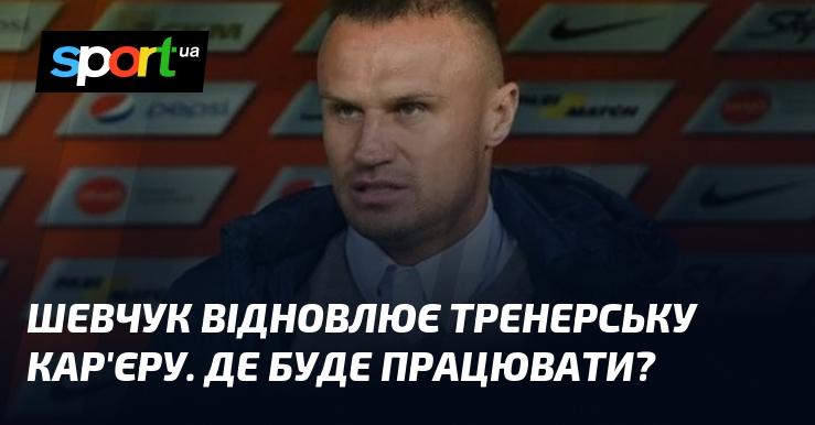 Шевчук повертається до тренерської діяльності. В якій команді він продовжить свою кар'єру?